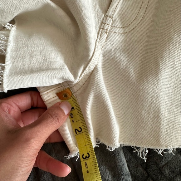 Gap Denim Shorts Off-white Size 29 - Picture 4 of 4